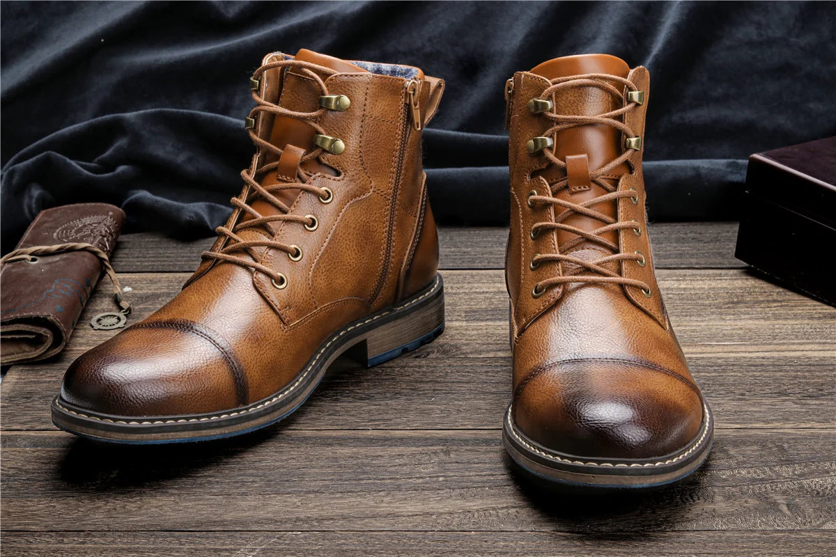 Leather Boots